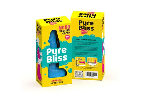 фото 3 - Мыло Pure Bliss пенис BIG Blue