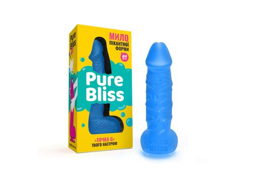 фото 2 - Мыло Pure Bliss пенис BIG Dark Blue