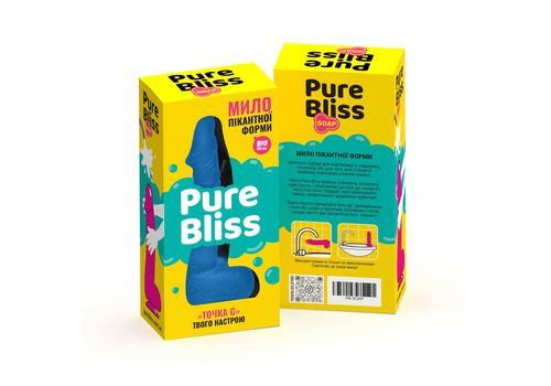 фото 3 - Мыло Pure Bliss пенис BIG Dark Blue