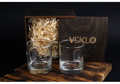 фото 1 - Набор стаканов виски с гербами VSLKO