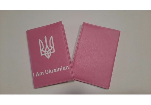 фото 1 - Обложка для паспорта  "IamUKpink" NaBazi