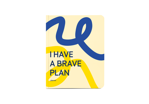 зображення 1 - Блокнот ORNER для планування "I HAVE A BRAVE PLAN" патріотичний
