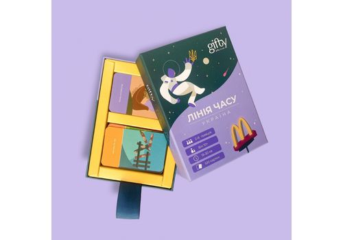 фото 2 - Настольная игра Линия времени Gifty