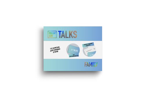 фото 1 - Разговорная игра 1DEA.me DREAM&DO TALKS Family edition (укр)