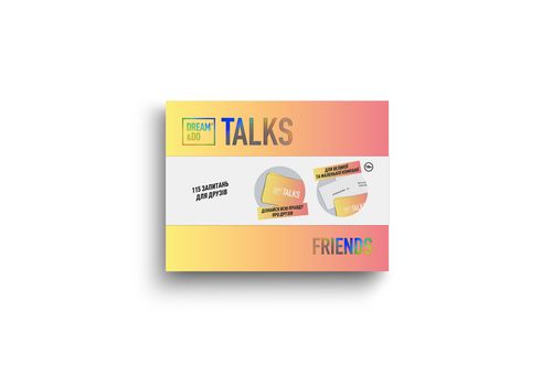 фото 1 - Разговорная игра 1DEA.me DREAM&DO TALKS Friends edition (укр)