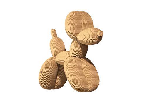 зображення 6 - Картонний конструктор 1DEA.me "Cartonic 3D Puzzle BALLOON DOG"