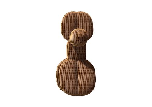 зображення 7 - Картонний конструктор 1DEA.me "Cartonic 3D Puzzle BALLOON DOG"