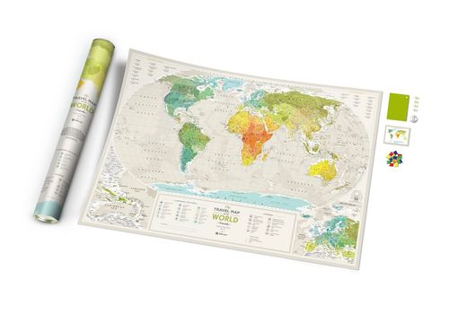 фото 1 - Скретч-карта 1DEA.me "Geography world" eng