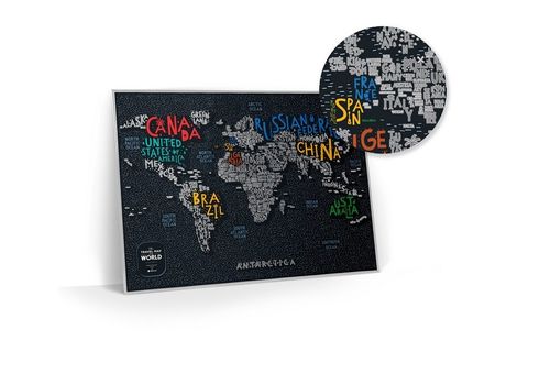 зображення 13 - Скретч-карта 1DEA.me "Travel map Letters world" eng (80*60cм
