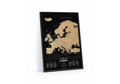 зображення 7 - Скретч-карта 1DEA.me "Travel map Black Europe" ukr (40*60см)