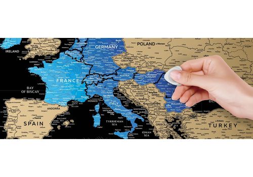 зображення 12 - Скретч-карта 1DEA.me "Travel map Black Europe" ukr (40*60см)