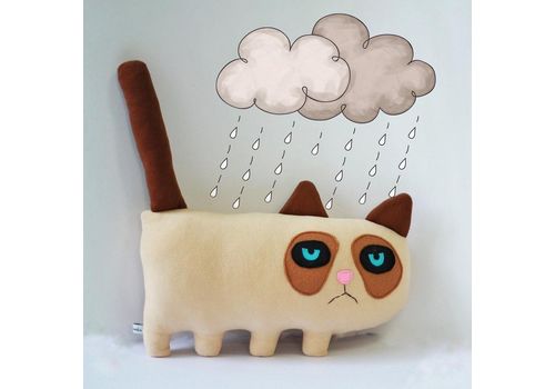 зображення 1 - Іграшка LAvender  "Grumpy Cat" 40 см