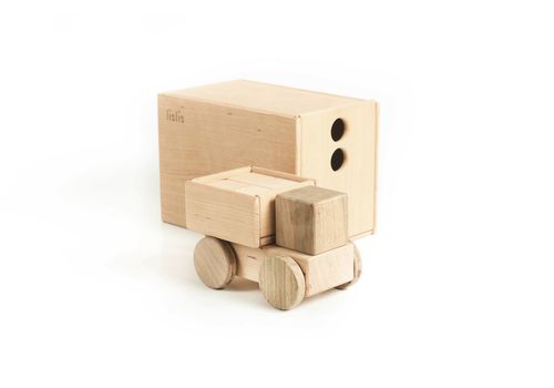 зображення 4 - Дерев'яна іграшка lislis "Бортовик" маленька