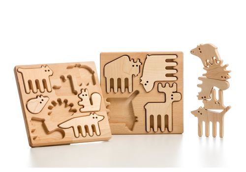 зображення 4 - Дерев'яна іграшка lislis "Лісові звірі" подарунковий набір