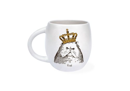 зображення 1 - Чашка Orner "Кіт в короні" 350 мл