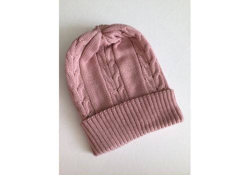 зображення 1 - Шапка Grace clothing "Косичка" рожева