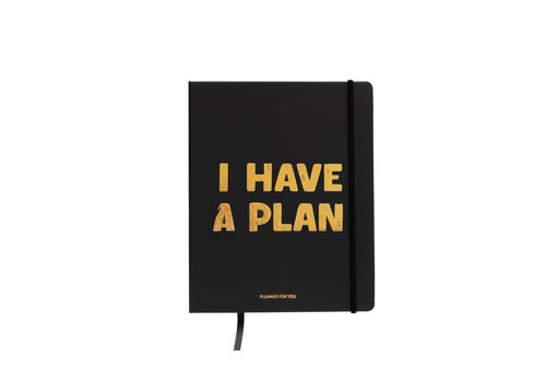 зображення 1 - Блокнот для планування Orner "I have a plan black" eng