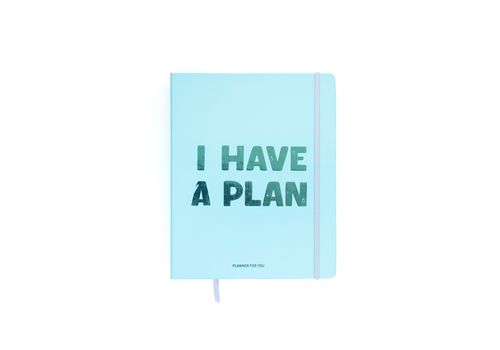 фото 1 - Блокнот для планирования Orner "I have a plan turquoise" eng
