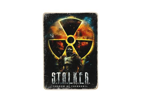 зображення 1 - Постер Wood Posters "Stalker Shadow of Chernobyl" 285х200х8 мм
