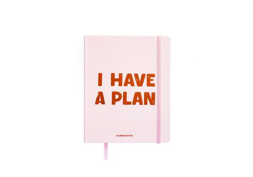 зображення 1 - Блокнот для планування Orner "I have a plan pink" eng