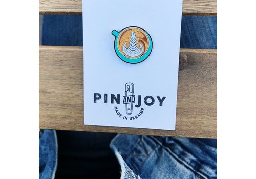 зображення 1 - Значок Pin&Joy "Горнятко кави" метал