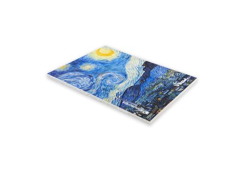 фото 3 - Скетчбук Van Gogh 1889 S  A5 Чистые 80 страниц с открытым переплетом