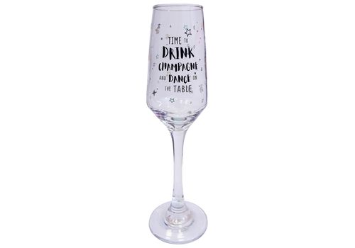 фото 1 - Бокал для шампанского Papadesign "Time to drink" 190 ml