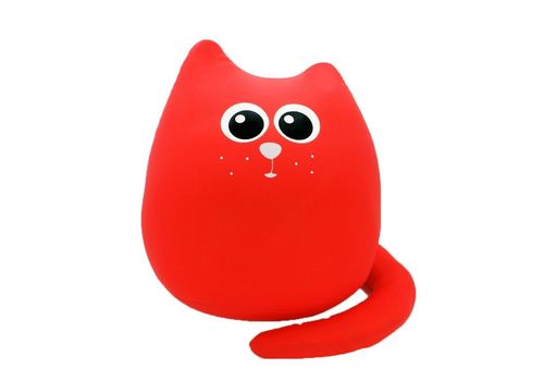 зображення 1 - Подушка-антистрес Expetro "Кіт" червоний міні