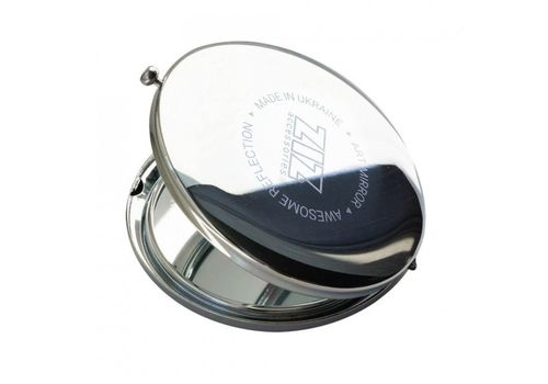 зображення 2 - Кишенькове дзеркало Ziz "Фламінго" метал