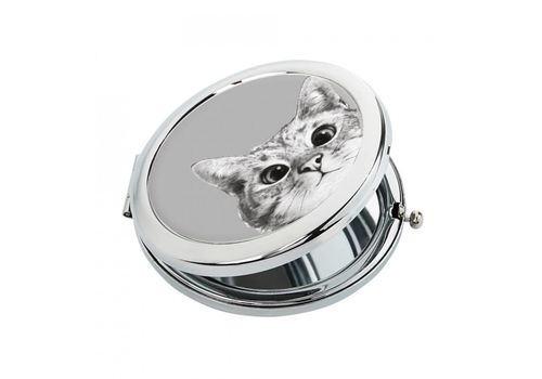 зображення 1 - Кишенькове дзеркало Ziz "Ей, Кіт!" метал