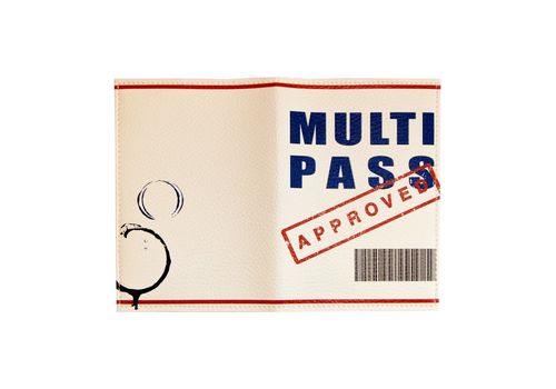 фото 2 - Обложка для паспорта papadesign "Multipass" 13,5*10