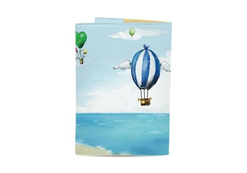 фото 3 - Обложка на паспорт "На воздушном шаре" 13,5 х 9,5 см Just cover