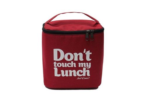 зображення 2 - Ланч-бег Just cover "Don't touch my lunch" червоний maxi 195 х 185 х 120 мм