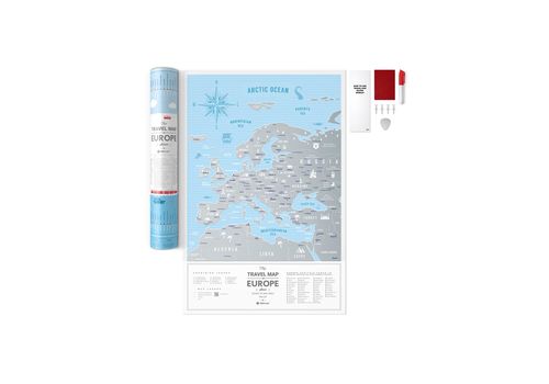 фото 8 - Скретч карта мира 1DEA.me "Travel Map Silver Europe"