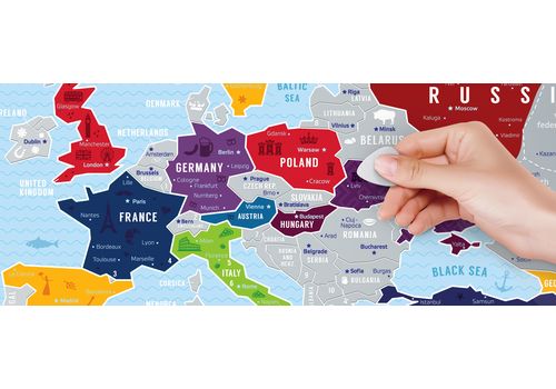зображення 10 - Скретч карта світу  1DEA.me "Travel Map Silver Europe"