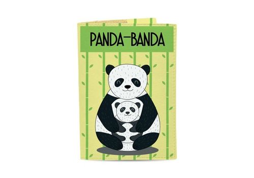 фото 1 - Обложка на паспорт "Панда-банда" 13,5 х 9,5 см Just cover