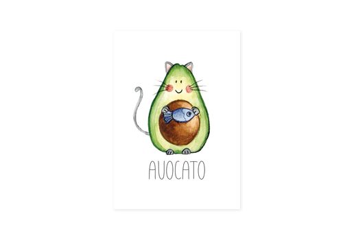 зображення 1 - Листівка Гречка "Avocato"