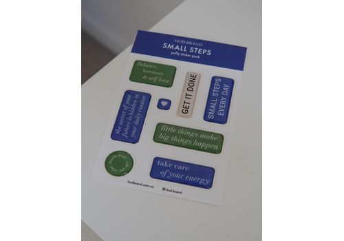 зображення 1 - Об'ємні стікери Small steps Студія Kraft