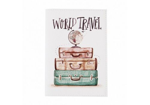 фото 1 - Обложка на паспорт "World travel" 13,5 х 9,5 см Just cover