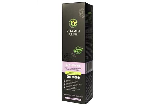 фото 4 - Шампунь Vitamin Club "Для нормальных и поврежденных волос" 250ml