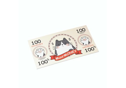 фото 1 - Конверт для денег  "Котячі долари" Papadesign