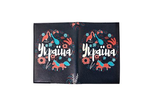 фото 2 - Обложка для паспорта Papadesign "Україна" 13,5*10