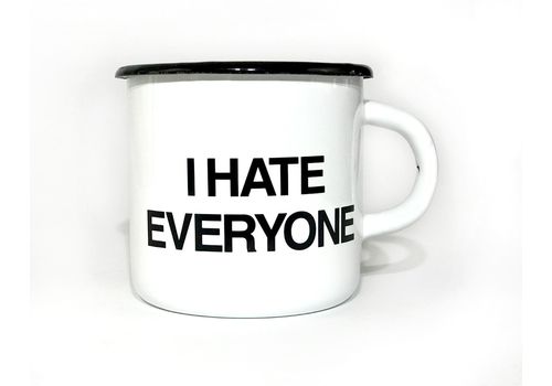 зображення 1 - Кружка Papadesign "I hate everyone" біла 350 мл