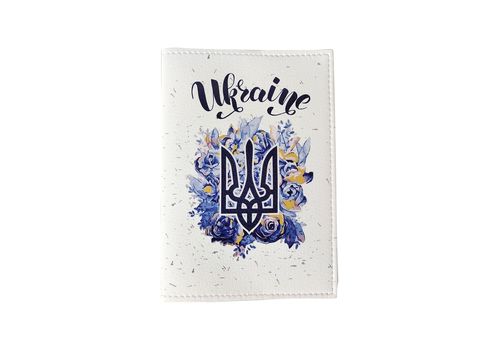 фото 1 - Обложка для паспорта papadesign "Ukraine" 13,5*10