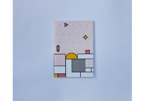 зображення 1 - Тетрадь "Рожева" в клітинку з колекції "Геометрія міста"