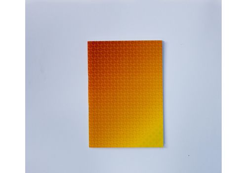 фото 1 - Коллекционная тетрадь "Оранжевая" в клетку "Градиент"