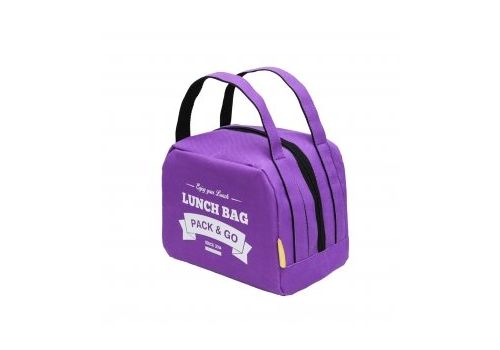 фото 2 - LUNCH BAG ZIP purple