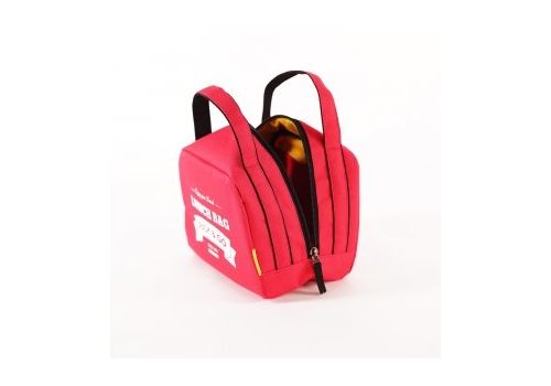 фото 2 - LUNCH BAG ZIP red