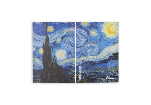 фото 8 - Скетчбук Van Gogh 1889 S  A5 Чистые 80 страниц с открытым переплетом