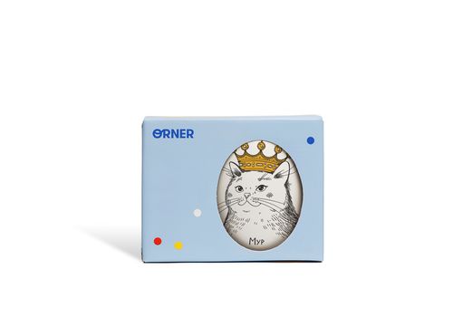 фото 2 - Чашка "Киса в короне" ORNER